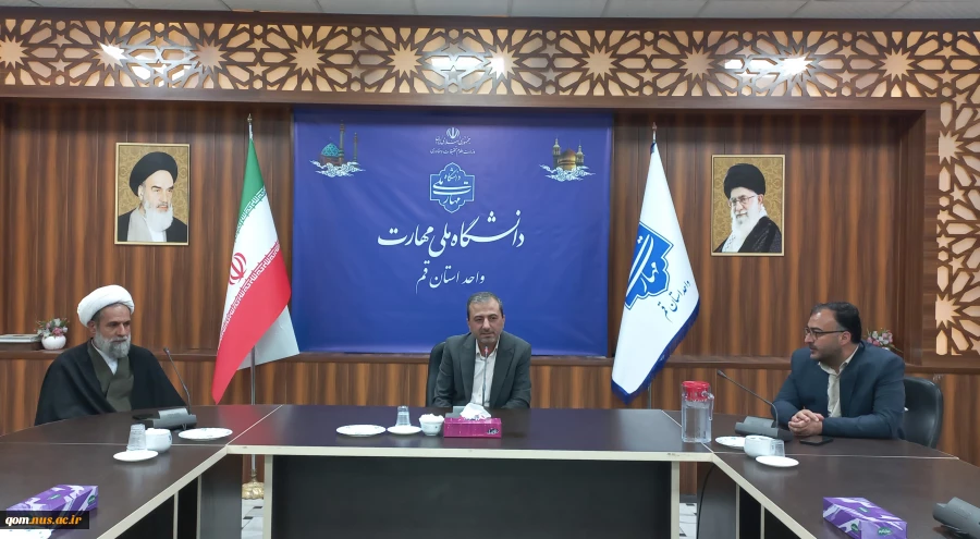 دیدار نوروزی سرپرست دانشگاه ملی مهارت واحد استانی قم – مرکز پسران با از کارکنان 3