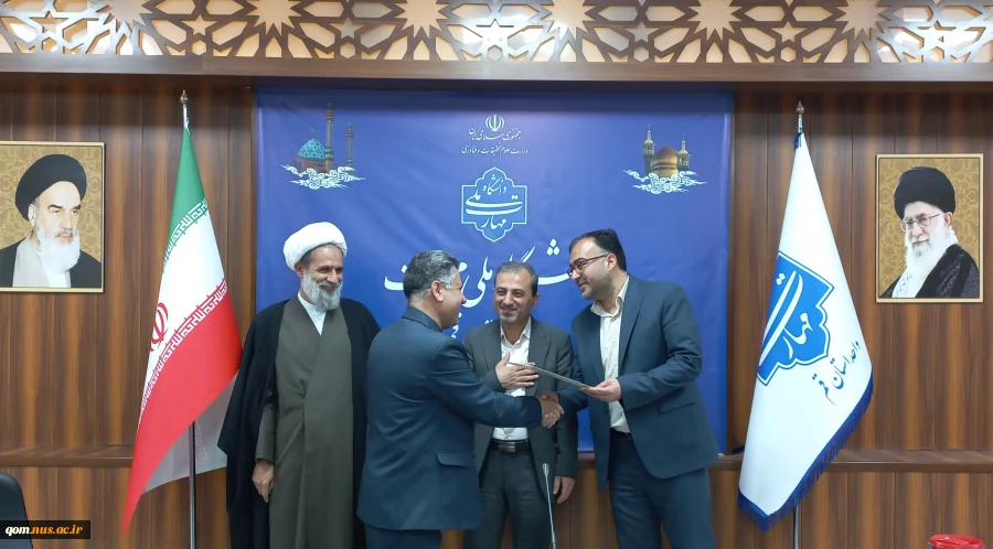 دیدار نوروزی سرپرست دانشگاه ملی مهارت واحد استانی قم – مرکز پسران با از کارکنان 15