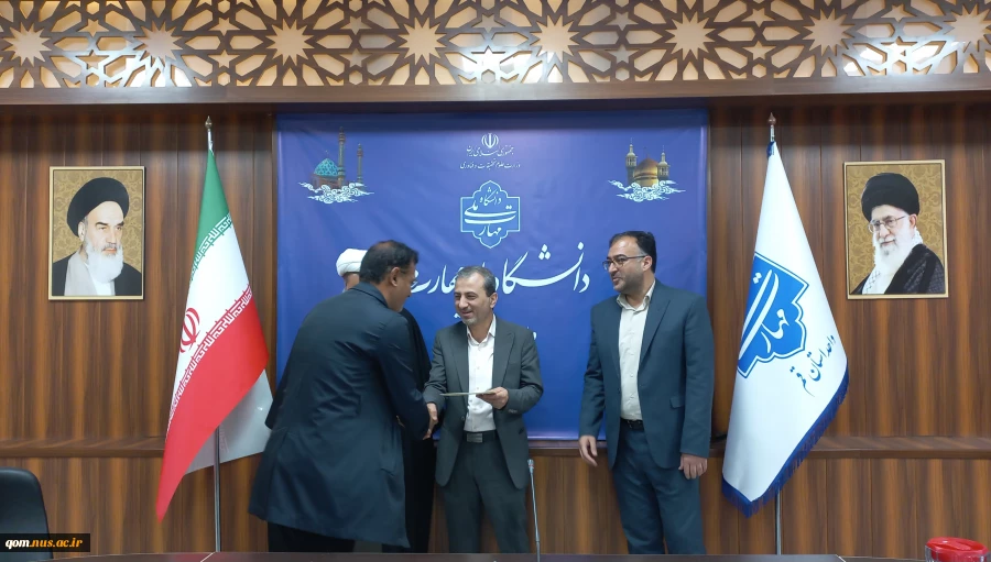 دیدار نوروزی سرپرست دانشگاه ملی مهارت واحد استانی قم – مرکز پسران با از کارکنان 17