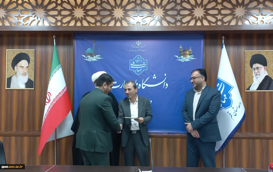 دیدار نوروزی سرپرست دانشگاه ملی مهارت واحد استانی قم – مرکز پسران با از کارکنان 21