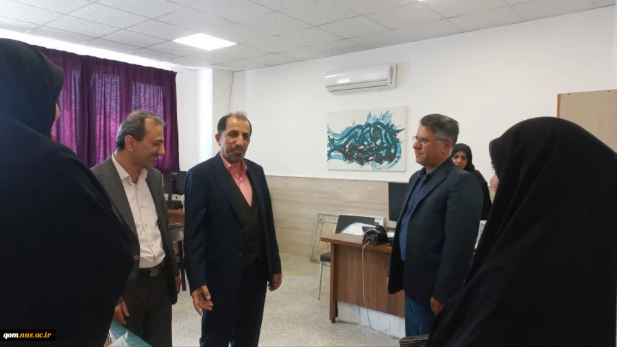 بازدید هیئت محترم نظارت، ارزیابی و تضمین کیفیت دانشگاه ملی مهارت
از واحد استانی قم 2
