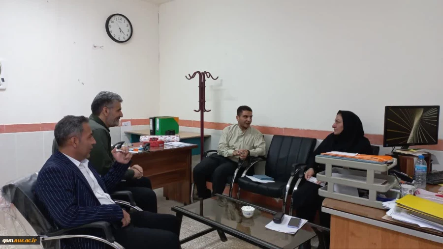 بازدید هیئت محترم نظارت، ارزیابی و تضمین کیفیت دانشگاه ملی مهارت
از واحد استانی قم 2