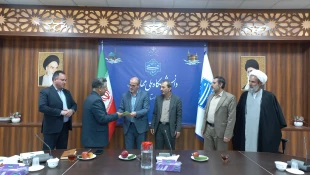 برگزاری مراسم معارفه مدیر حراست دانشگاه ملی مهارت واحد استانی قم
 4