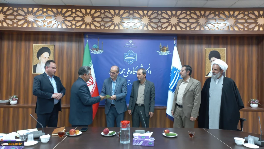 برگزاری مراسم معارفه مدیر حراست دانشگاه ملی مهارت واحد استانی قم
 4