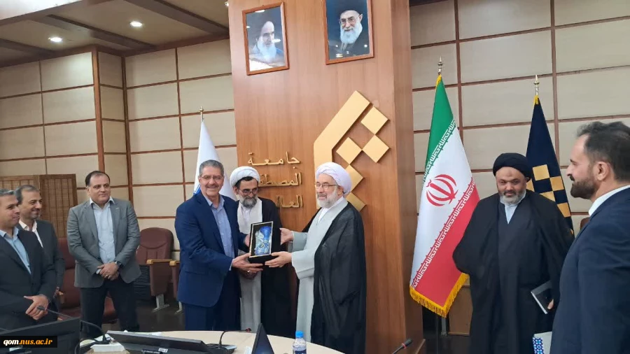 انعقاد تفاهم‌نامه همکاری بین دانشگاه ملی مهارت و جامعه المصطفی العالمیه در استان قم 2