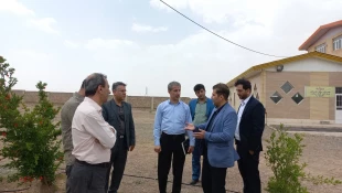 بازدید مدیر کل دفتر امور فنی و نظارت بر طرح‌های عمرانی دانشگاه ملی مهارت، از واحد استانی قم 4