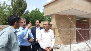 بازدید مدیر کل دفتر امور فنی و نظارت بر طرح‌های عمرانی دانشگاه ملی مهارت، از واحد استانی قم 9