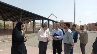 بازدید مدیر کل دفتر امور فنی و نظارت بر طرح‌های عمرانی دانشگاه ملی مهارت، از واحد استانی قم 11