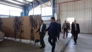 بازدید استاندار قم از دانشگاه ملی مهارت واحد استانی قم 7