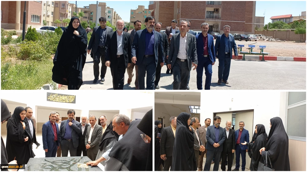 بازدید استاندار قم از دانشگاه ملی مهارت واحد استانی قم