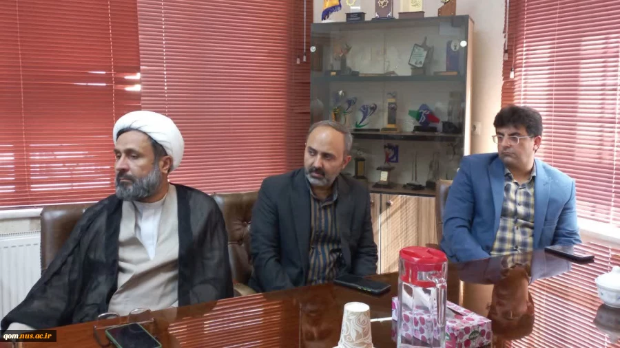 با حضور حجت الاسلام و المسلمین بنیان جوادی انجام شد؛

آیین معارفه مسئول نهاد نمایندگی مقام معظم رهبری در دانشگاه ملی مهارت واحد استانی قم  2