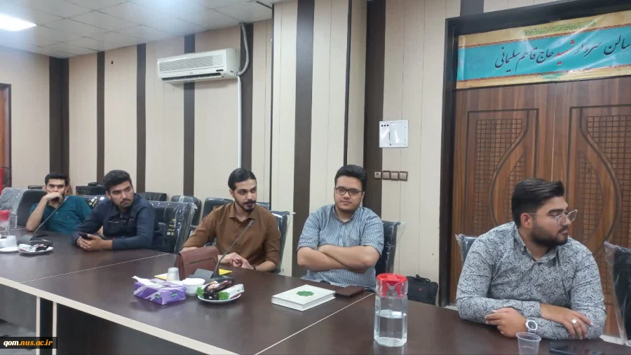 نشست معاون مدیرکل فرهنگی دانشگاه ملی مهارت با دبیران و نمایندگان تشکل‌های دانشجویی واحد استانی قم 8