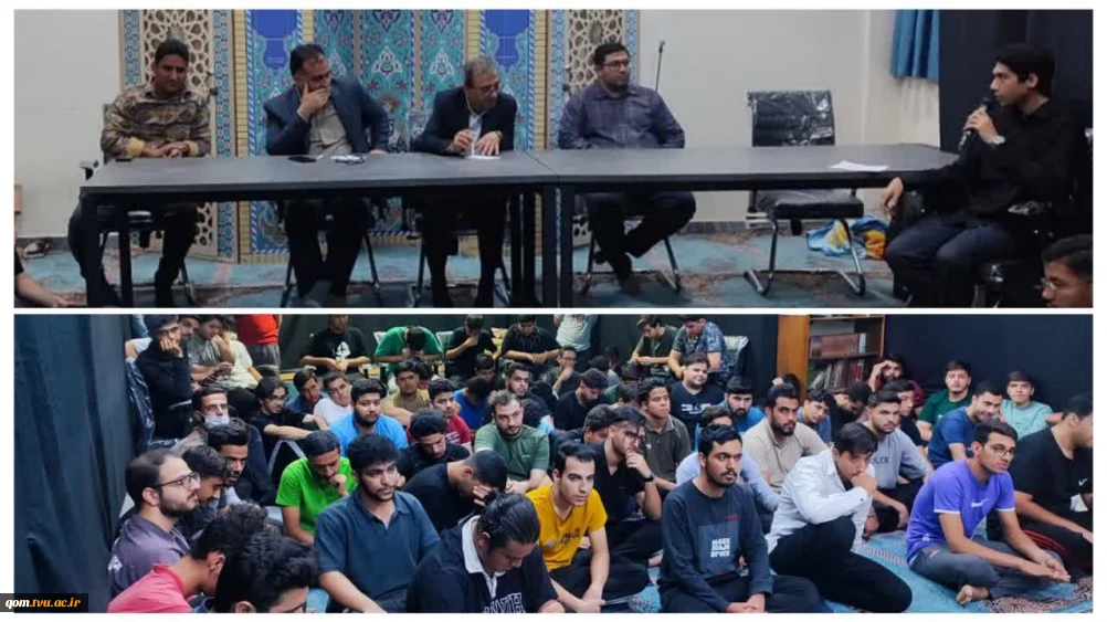 نشست صمیمی رئیس دانشگاه با دانشجویان خوابگاهی مرکز پسران با هدف طرح دغدغه‌ها و بررسی مسائل رفاهی