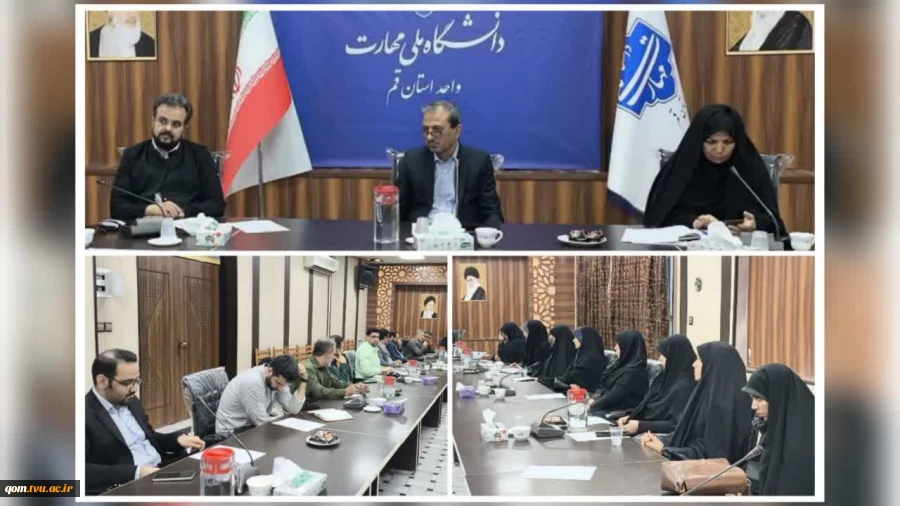 برگزاری جلسه هم‌اندیشی با اساتید گروه کامپیوتر با حضور رئیس دانشگاه 2