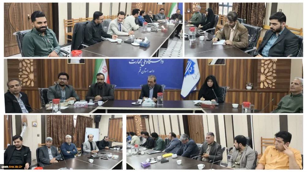 برگزاری جلسه هم‌اندیشی با اساتید گروه مکانیک خودرو و تأسیسات با حضور رئیس دانشگاه