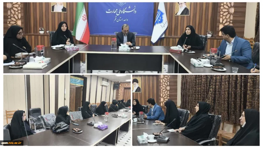 برگزاری جلسه هم‌اندیشی اساتید گروه طراحی و دوخت و طراحی لباس 
 2