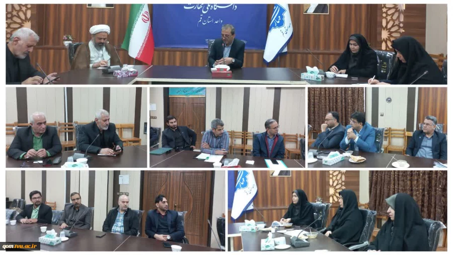 بازدید هیئت ناتک استانی وزارت علوم از دانشگاه ملی مهارت- واحد استانی قم 
 2