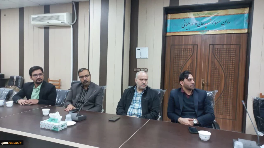 بازدید هیئت ناتک استانی وزارت علوم از دانشگاه ملی مهارت- واحد استانی قم 
 3