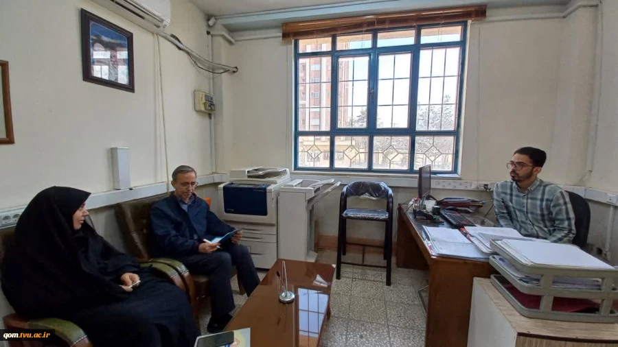 بازدید هیئت ناتک استانی وزارت علوم از دانشگاه ملی مهارت- واحد استانی قم 
 4