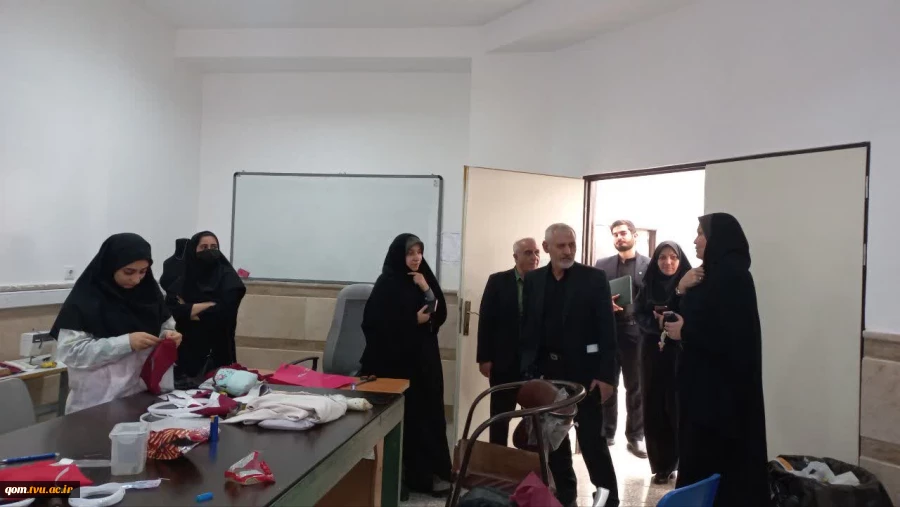 بازدید هیئت ناتک استانی وزارت علوم از دانشگاه ملی مهارت- واحد استانی قم 
 5