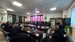 برگزاری جلسه گرامیداشت هفته بسیج در دانشگاه ملی مهارت- آموزشکده دختران قم 2