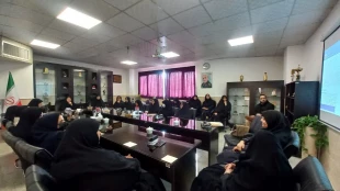 برگزاری جلسه گرامیداشت هفته بسیج در دانشگاه ملی مهارت- آموزشکده دختران قم 2