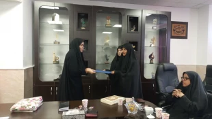 برگزاری جلسه گرامیداشت هفته بسیج در دانشگاه ملی مهارت- آموزشکده دختران قم 3