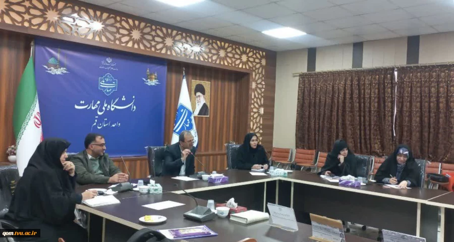 برگزاری نشست پرسش و پاسخ دانشجویان به مناسبت روز دانشجو در دانشگاه ملی مهارت واحد استانی قم 3