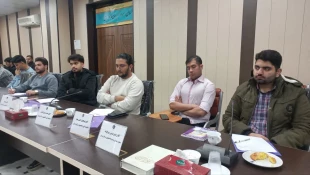 برگزاری نشست پرسش و پاسخ دانشجویان به مناسبت روز دانشجو در دانشگاه ملی مهارت واحد استانی قم 6