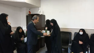 مراسم بزرگداشت میلاد حضرت فاطمه زهرا(س) و روز زن در دانشگاه ملی مهارت قم 7