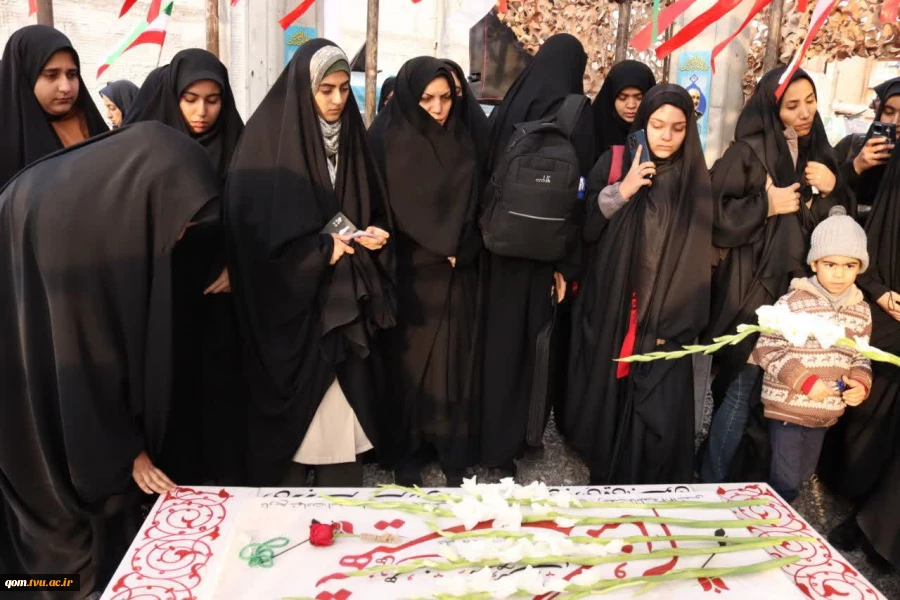 برگزاری آیین دومین سالگرد خاکسپاری شهید گمنام در دانشگاه ملی مهارت واحد استانی قم 6