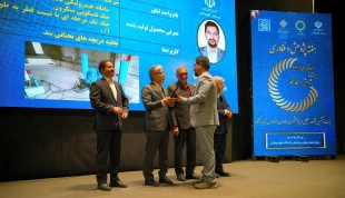 با حضور وزیر علوم، تحقیقات و فناوری صورت گرفت؛
تجلیل از فناور جوان دانشگاه ملی مهارت واحد استانی قم در بیست و ششمین جشنواره تجلیل از پژوهشگران، فناوران و نوآوران برگزیده کشور 5