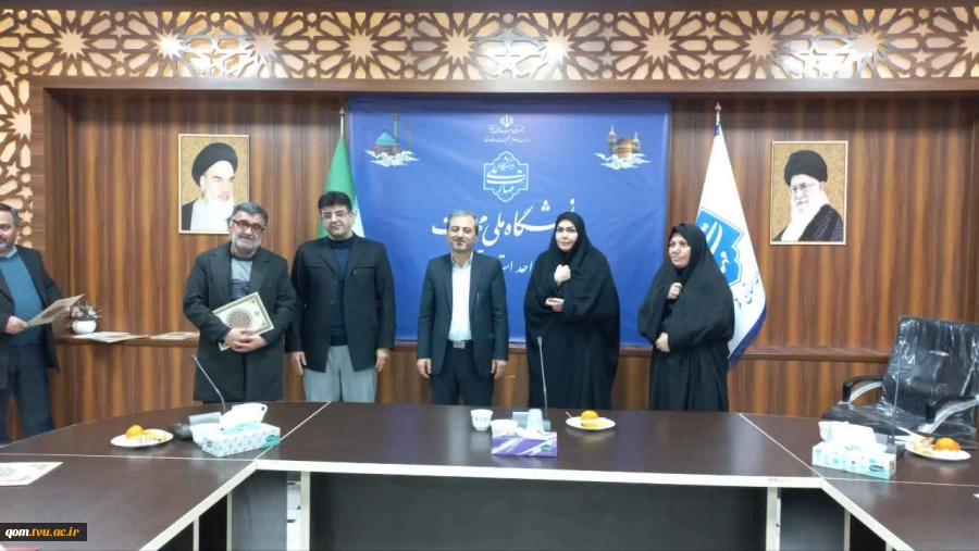 مراسم گرامیداشت هفته پژوهش در دانشگاه ملی مهارت واحد استانی قم برگزار شد 9