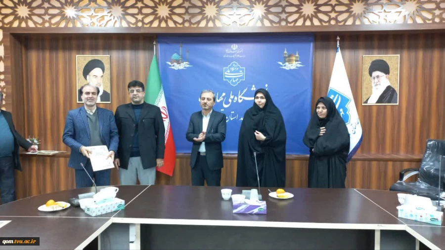 مراسم گرامیداشت هفته پژوهش در دانشگاه ملی مهارت واحد استانی قم برگزار شد 19