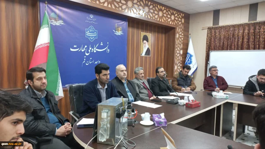 نمایش توانمندی‌های دانشجویان دانشگاه ملی مهارت واحد استانی قم در رویداد «نوآوران صنعت» 13