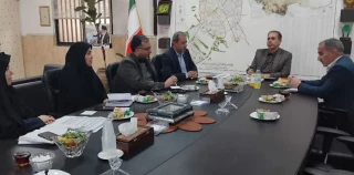 جلسه مشترک دانشگاه ملی مهارت واحد استانی قم و آموزش و پرورش استان