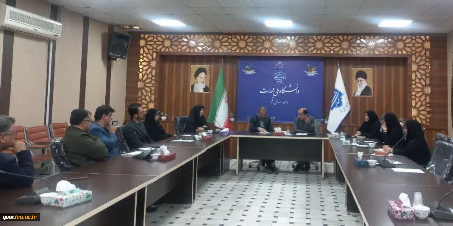 بازدید مشاور رئیس دانشگاه ملی مهارت و رئیس مرکز نظارت و ارزیابی از واحد استانی قم 4