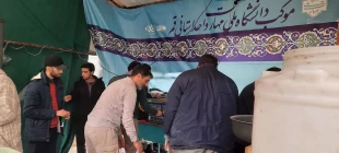 برپایی موکب نیمه شعبان دانشگاه ملی مهارت واحد استانی قم 13