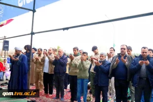 برپایی موکب نیمه شعبان دانشگاه ملی مهارت واحد استانی قم 14