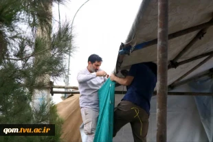 برپایی موکب نیمه شعبان دانشگاه ملی مهارت واحد استانی قم 18