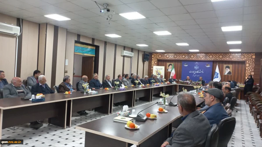 آیین «گنجینه ماندگار»؛ تجلیل از پیشکسوتان دانشگاه ملی مهارت واحد استانی قم 4