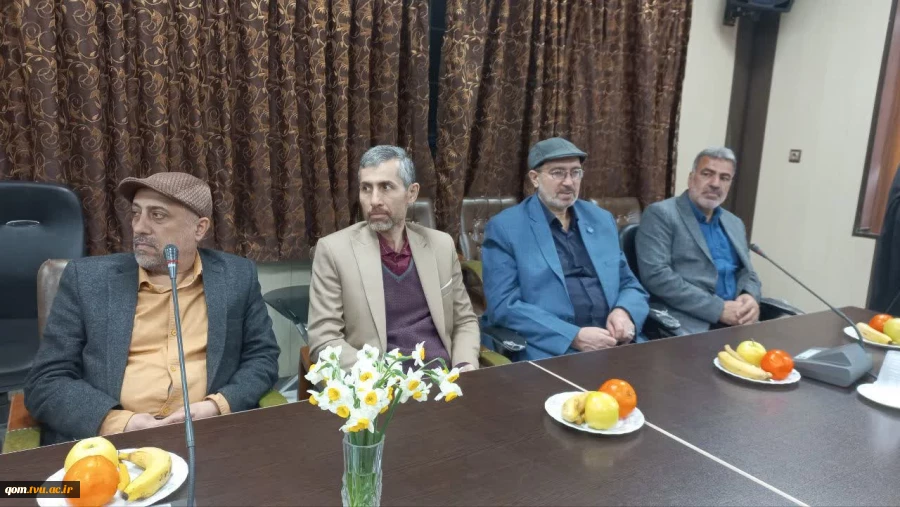 آیین «گنجینه ماندگار»؛ تجلیل از پیشکسوتان دانشگاه ملی مهارت واحد استانی قم 9