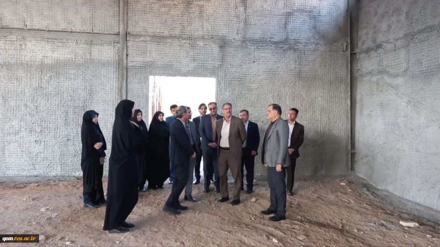 رئیس دانشگاه ملی مهارت از واحد استانی قم بازدید کرد 4
