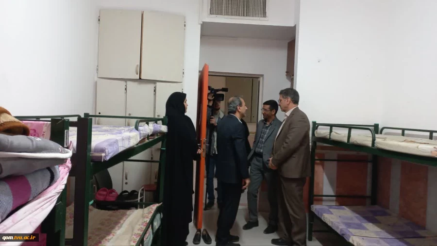 رئیس دانشگاه ملی مهارت از واحد استانی قم بازدید کرد 6