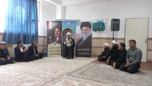 برگزاری گرامیداشت چهلمین روز شهادت رهبر معظم ایران اسلامی در دانشگاه ملی مهارت واحد استانی قم
 2