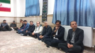 برگزاری گرامیداشت چهلمین روز شهادت رهبر معظم ایران اسلامی در دانشگاه ملی مهارت واحد استانی قم
 2