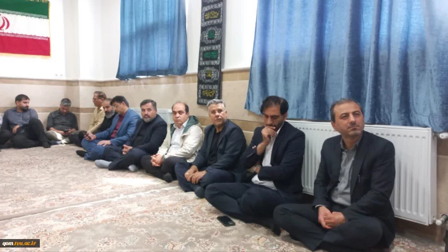 برگزاری گرامیداشت چهلمین روز شهادت رهبر معظم ایران اسلامی در دانشگاه ملی مهارت واحد استانی قم
 2