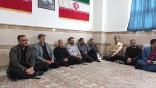 برگزاری گرامیداشت چهلمین روز شهادت رهبر معظم ایران اسلامی در دانشگاه ملی مهارت واحد استانی قم
 2