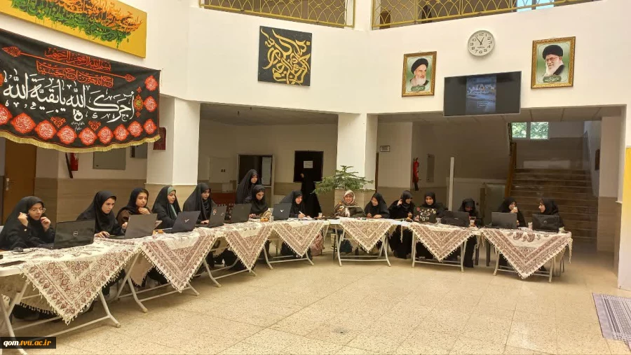 پویش «جهاد هنرمندانه» در دانشگاه ملی مهارت؛ روایتگری هنرمندانه دانشجویان از مقاومت مردم ایران اسلامی 4