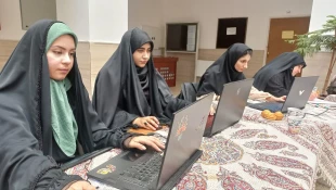 پویش «جهاد هنرمندانه» در دانشگاه ملی مهارت؛ روایتگری هنرمندانه دانشجویان از مقاومت مردم ایران اسلامی 7